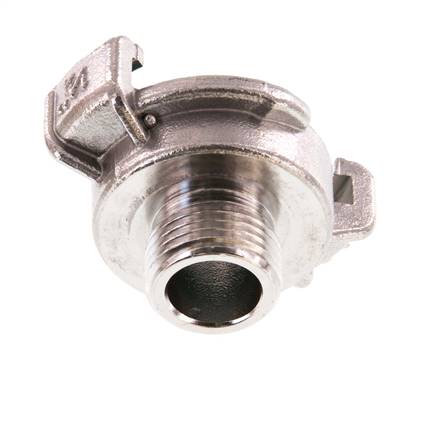 acoplamiento de acero inoxidable para manguera de jardín GEKA de 1/2'' macho