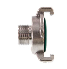 acoplamiento de acero inoxidable para manguera de jardín GEKA de 1/2'' macho