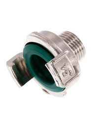 acoplamiento de acero inoxidable para manguera de jardín GEKA de 1/2'' macho