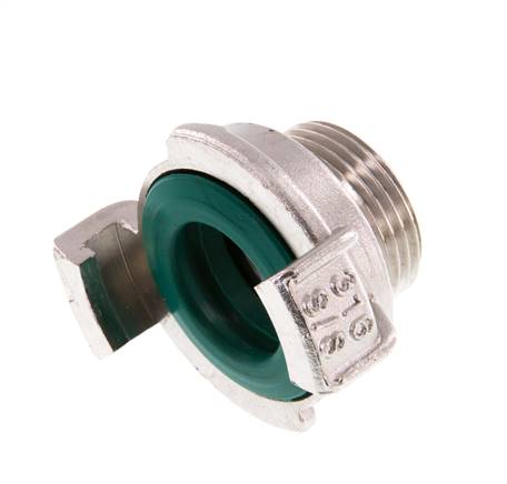 acoplamiento de acero inoxidable para manguera de jardín GEKA de 3/4'' macho