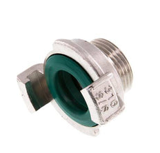 acoplamiento de acero inoxidable para manguera de jardín GEKA de 3/4'' macho