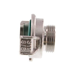 acoplamiento de acero inoxidable para manguera de jardín GEKA de 3/4'' macho