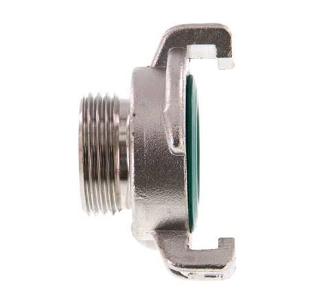 acoplamiento de acero inoxidable para manguera de jardín GEKA de 3/4'' macho