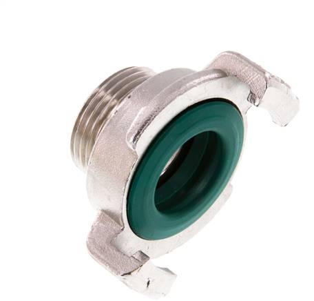 acoplamiento de acero inoxidable para manguera de jardín GEKA de 3/4'' macho