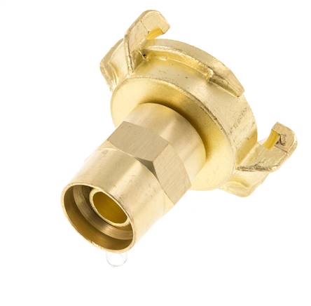lengüeta de manguera de 13 mm (1/2'') Acoplamiento de latón para manguera de jardín GEKA Conexión KTW para mangueras industriales