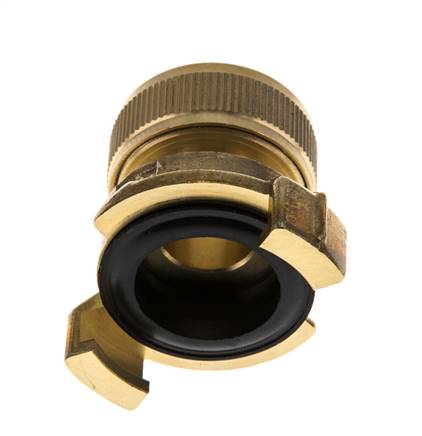 tuerca de unión de acoplamiento de manguera de 19 mm (3/4'') GEKA para manguera de jardín