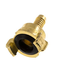 acoplamiento de latón para manguera GEKA de 13 mm (1/2'') giratorio