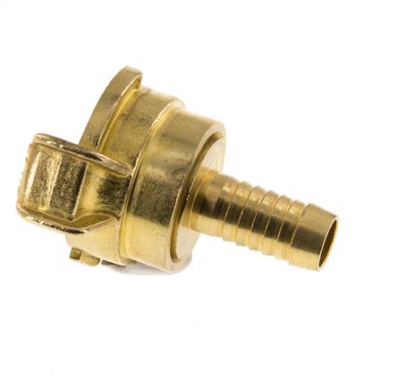 acoplamiento de latón para manguera GEKA de 13 mm (1/2'') giratorio
