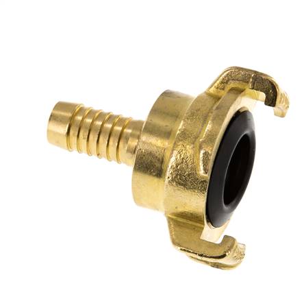 acoplamiento de latón para manguera GEKA de 13 mm (1/2'') giratorio