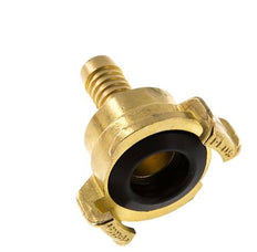 acoplamiento de latón para manguera GEKA de 13 mm (1/2'') giratorio