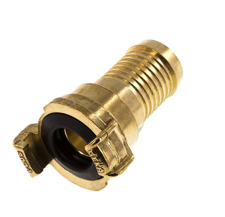 acoplamiento de latón para manguera GEKA de 25 mm (1'') giratorio