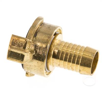 acoplamiento de latón para manguera GEKA de 19 mm (3/4'') Giratorio cuando se desacopla