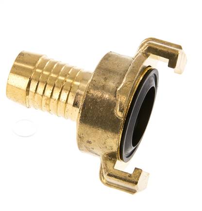 acoplamiento de latón para manguera GEKA de 19 mm (3/4'') Giratorio cuando se desacopla