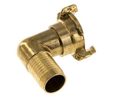 manguera de 25 mm (1''), con lengüeta GEKA, codo giratorio para manguera de jardín