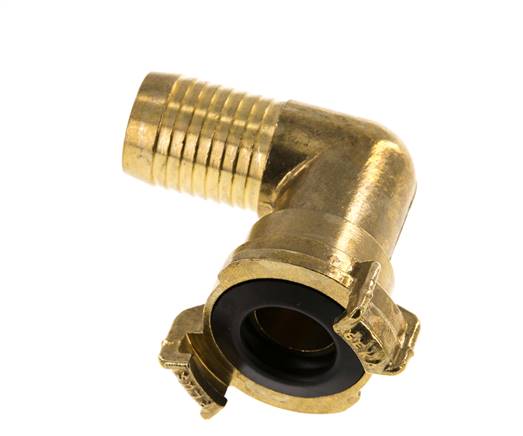 manguera de 25 mm (1''), con lengüeta GEKA, codo giratorio para manguera de jardín