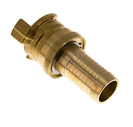 acoplamiento de latón para manguera GEKA de 25 mm (1'') de seguridad