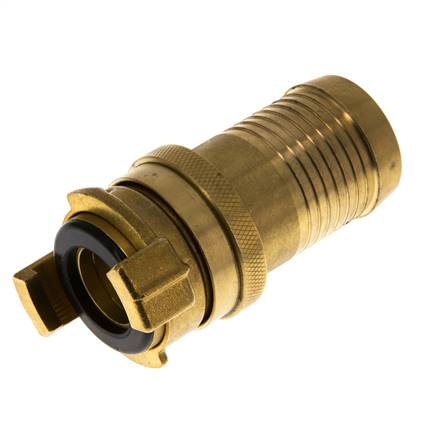 acoplamiento de latón para manguera de seguridad GEKA de 32 mm (1 1/4'')
