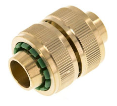 Reparador de mangueras estilo GARDENA de latón de 19 mm (3/4")