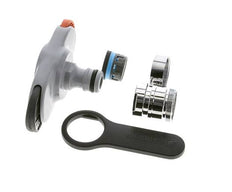 Adaptador de plástico GARDENA Rosca macho/hembra M22 x 1,0 o M24 x 1,0