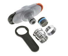 Adaptador de plástico GARDENA Rosca macho/hembra M22 x 1,0 o M24 x 1,0