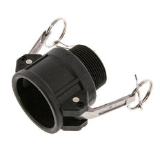 Acoplamiento de polipropileno Camlock DN 40 (1 1/2'') R 1 1/2'' rosca macho tipo B MIL-C-27487