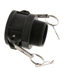 Acoplamiento de polipropileno Camlock DN 50 (2'') R 2'' rosca macho Tipo B MIL-C-27487