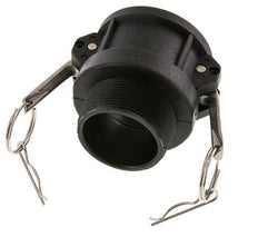 Acoplamiento de polipropileno Camlock DN 50 (2'') R 2'' rosca macho Tipo B MIL-C-27487