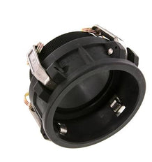 Acoplamiento de polipropileno Camlock DN 90 (4'') R 4'' rosca macho Tipo B MIL-C-27487
