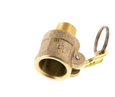 Acoplamiento de latón Camlock DN 15 (1/2'') R 1/2'' Rosca Macho Tipo B MIL-C-27487