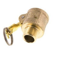 Acoplamiento de latón Camlock DN 15 (1/2'') R 1/2'' Rosca Macho Tipo B MIL-C-27487