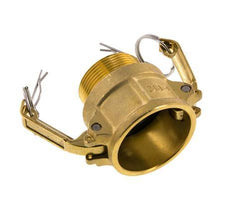 Acoplamiento de latón Camlock DN 40 (1 1/2'') R 1 1/2'' Rosca Macho Tipo B MIL-C-27487
