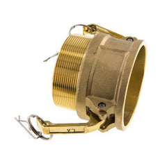 Acoplamiento de latón Camlock DN 75 (3'') R 3'' rosca macho Tipo B MIL-C-27487