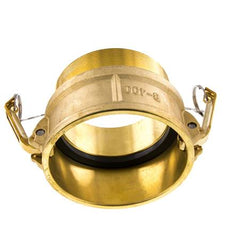 Acoplamiento de latón Camlock DN 140 (6'') R 6'' rosca macho Tipo B MIL-C-27487