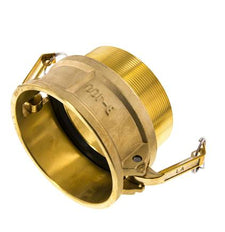 Acoplamiento de latón Camlock DN 120 (5'') R 5'' rosca macho Tipo B MIL-C-27487