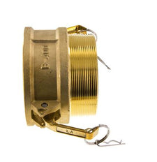 Acoplamiento de latón Camlock DN 140 (6'') R 6'' rosca macho Tipo B MIL-C-27487