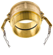 Acoplamiento de latón Camlock DN 120 (5'') R 5'' rosca macho Tipo B MIL-C-27487