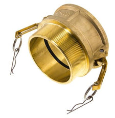 Acoplamiento de latón Camlock DN 120 (5'') R 5'' rosca macho Tipo B MIL-C-27487