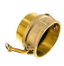 Acoplamiento de latón Camlock DN 120 (5'') R 5'' rosca macho Tipo B MIL-C-27487