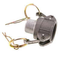 Acoplamiento de aluminio Camlock DN 20 (3/4'') R 3/4'' rosca macho tipo B MIL-C-27487