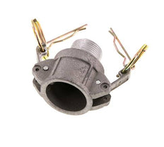 Acoplamiento de aluminio Camlock DN 20 (3/4'') R 3/4'' rosca macho tipo B MIL-C-27487