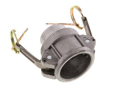Acoplamiento de aluminio Camlock DN 32 (1 1/4'') R 1 1/4'' Rosca Macho Tipo B MIL-C-27487