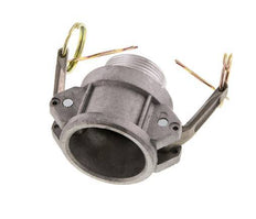 Acoplamiento de aluminio Camlock DN 32 (1 1/4'') R 1 1/4'' Rosca Macho Tipo B MIL-C-27487