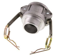 Acoplamiento de aluminio Camlock DN 32 (1 1/4'') R 1 1/4'' Rosca Macho Tipo B MIL-C-27487