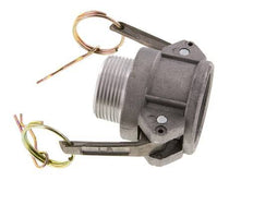Acoplamiento de aluminio Camlock DN 32 (1 1/4'') R 1 1/4'' Rosca Macho Tipo B MIL-C-27487