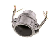 Acoplamiento de aluminio Camlock DN 40 (1 1/2'') R 1 1/2'' Rosca Macho Tipo B MIL-C-27487