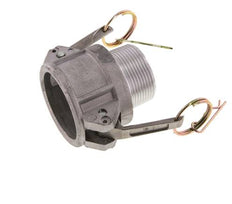 Acoplamiento de aluminio Camlock DN 40 (1 1/2'') R 1 1/2'' Rosca Macho Tipo B MIL-C-27487