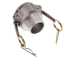 Acoplamiento de aluminio Camlock DN 40 (1 1/2'') R 1 1/2'' Rosca Macho Tipo B MIL-C-27487