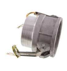 Acoplamiento de aluminio Camlock DN 75 (3'') R 3'' rosca macho tipo B MIL-C-27487