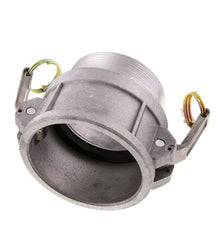 Acoplamiento de aluminio Camlock DN 75 (3'') R 3'' rosca macho tipo B MIL-C-27487