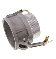 Acoplamiento de aluminio Camlock DN 75 (3'') R 3'' rosca macho tipo B MIL-C-27487